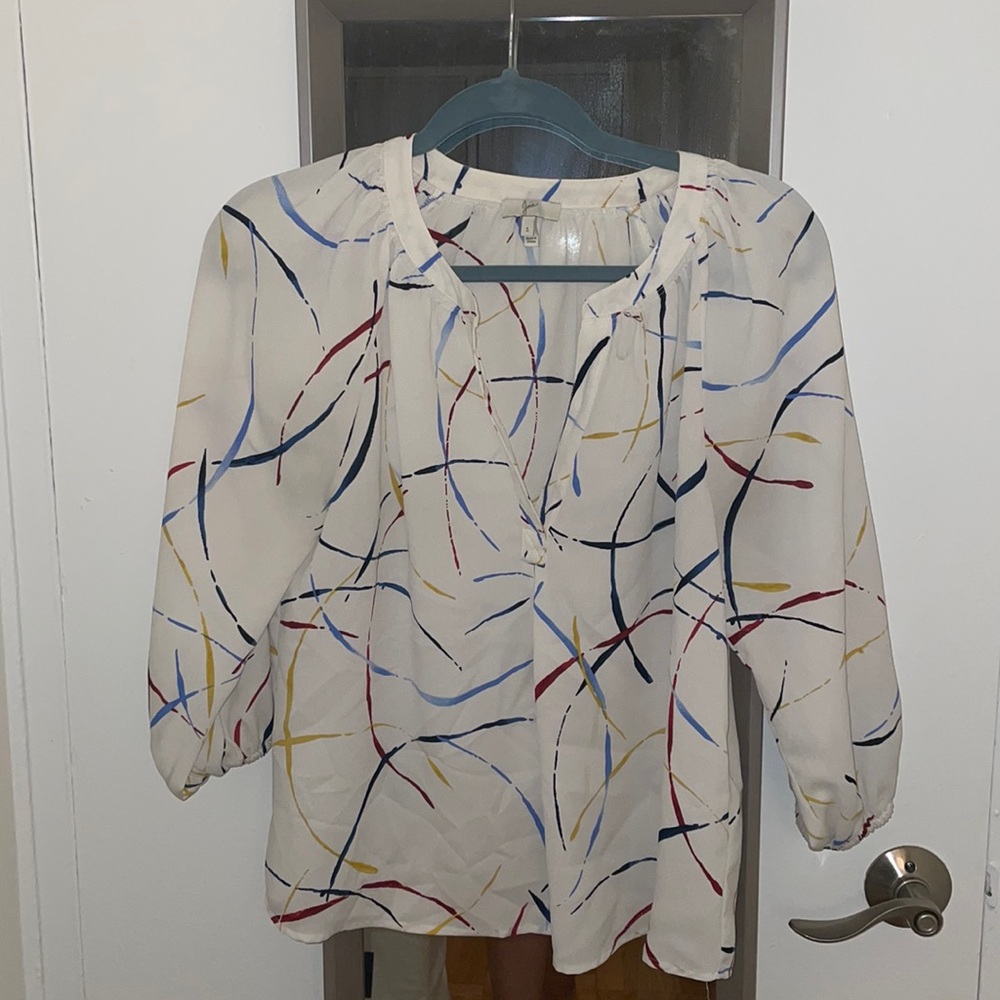Joie multi-colored blouse